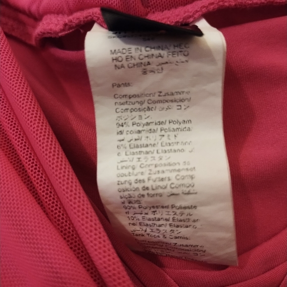 Shein Curve Women's Elastic Waist Pink Wide-Leg Pants with Panty Under layer 2XL - Picture 6 of 8